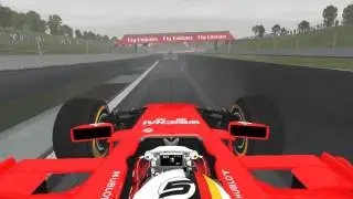 F1RF2 (2017) Ferrari SF70H, Renault R.S. 17, Mercedes W08 (Race Test)