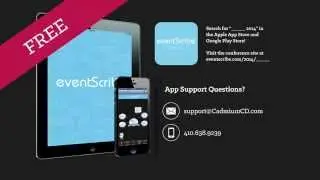 CadmiumCD's eventScribe&reg; Mobile App