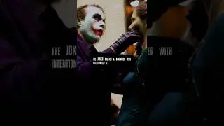 A Psychologically Credible Anarchist: Analyzing The Joker #shorts