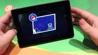 Angry Birds Space for the BlackBerry PlayBook