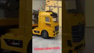 Cement mixer truck