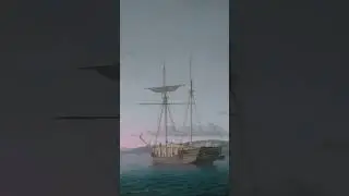 Fitz Henry Lane, Lumber Schooners at Evening on Penobscot Bay
