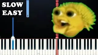 don&rsquo;t pee on the floor, use the Commodore (SLOW EASY PIANO TUTORIAL)