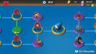 Boom Beach Warship - Legendary Rank 1 - Current Tech Tree - Tech Level 3000