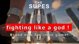 Fighting like a god! My first super hero indiegame #indiegame #superhero #fps #actiongames