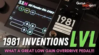 1981 Inventions LVL - What A Great Low Gain Overdrive Pedal