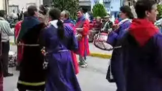 Easter procession in Tobarra, Albacete, Spain