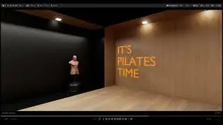 A 360° immersive room: Gym
