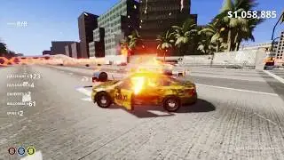 Dangerous Driving Danger Zone 2 - Taken For a Ride - Crash All The Taxis Platinum Medal