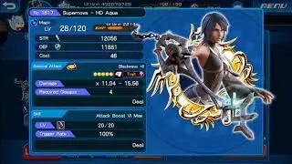 KINGDOM HEARTS UNION X: SUPERNOVA - HD AQUA TRAITS