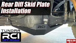 RCI Rear Differential Skid Installation - 2020 Toyota Tundra