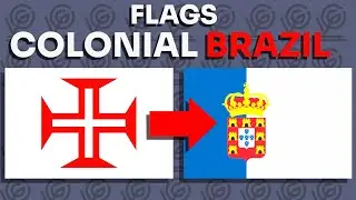 All Flags of Colonial Brazil  (1500 -1822)