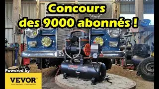 Test du mini compresseur de chez Vevor !