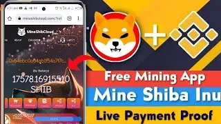 New Mining website today | Shiba inu Mine new update today Instant withdraw