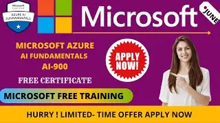#AI900 Microsoft Azure Free Certification Course | Microsoft Azure AI Fundamentals | FREE TRAINING