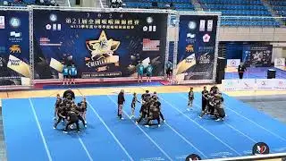 2024 全國啦啦隊錦標賽 公開團體混合第六級 Monster Black 🥇
