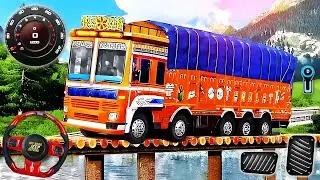Indian Cargo Truck Simulator | Lorry Offroad Transport Driving 3D - Android GamePlay