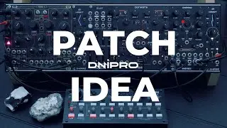 Patch Idea: raw industrial groove with compact modular system