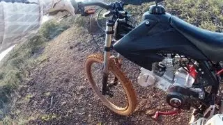 Motoped ON OFF road Test by GuzMotoRacing