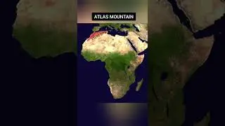 Atlas Mountain in Africa continent