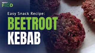 How To Make Beetroot Kebab | Easy Beetroot Kebab Recipe Video