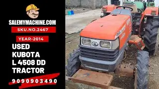 USED TRACTOR FOR SALE l USED KUBOTA L 4508 DD TRACTOR FOR SALE l SALEMYMACHINE