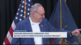 Groundbreaking ceremony held for Metro-North Penn Station access project