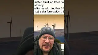 Wind farms I used to work on one ! #farminguk #farmingprotests #ukfarming #ukagriculture #farming