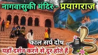 Nagvasuki Mandir Prayagraj History | Ancient Snake Temple on Yamuna River