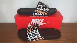 Unboxing the Nike Benassi JDI Print Slides