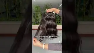 Raw vietnamese hair indian wavy bundles 16 inch  #dyhair777 #indianwavy #rawhair