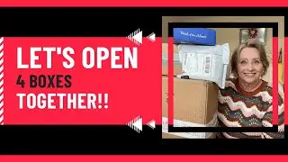 4 UNBOXINGS featuring a BRAND NEW Subscription Box | Questions directed to Y'all | What do we think