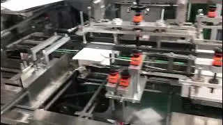 Tissue cartoning machine