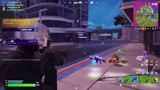 Rumi with a chainsaw! (Fortnite - Kpop demon hunters + Daft Punk)