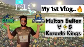My 1st Vlog..👌🏻💥 Multan VS karachi..😎 plz support me Guyz..❤