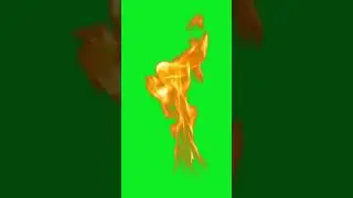 Fire Flame Green Screen 🔥 | HD VFX Background Video | Free Download | No Copyright