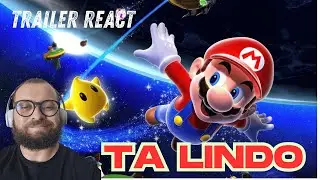 SUPER MARIO GALAXY TRAILER DUBLADO REACT