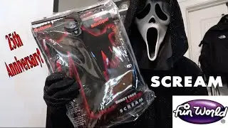 SCREAM 25TH ANNIVERSARY COSTUME AND MASK IS FINALLY HERE!