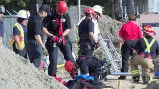 Houston: Construction Worker Rescued After Falling Into Deep Hole
