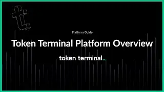 How to use the Token Terminal platform