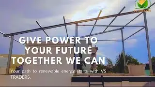 6kw loom solar installation by vs traders#adani#solarenergy#construction#solarsystem