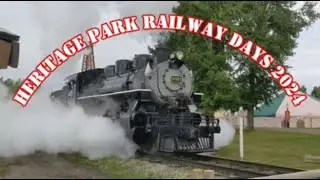 Caboose Ride, Roundhouse Tour, and More! Heritage Park Railway Days 2024 @HeritageParkYYC