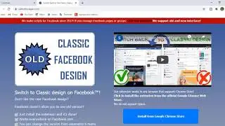 How To Switch Back to Old Facebook Interface | Switch to classic Facebook| New To Old Facebook in PC