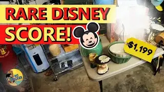 I PAID ALMOST NOTHING FOR THIS INSANELY RARE DISNEY ITEM!
