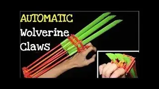 Make Logan X-Men Wolverine Automatic Claws from Paper - Homemade paper Weapon Easy 🏹