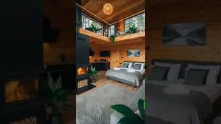 🔥Cozy Cabin Vibes | Crackling Fireplace & Relaxing Ambience 🪵✨