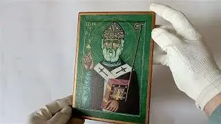 Icon of the Saint Patrick of Ireland