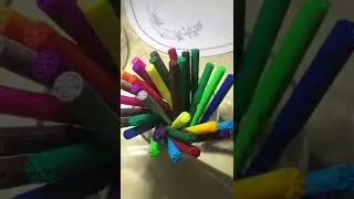COLORING PENCIL #amazing #satisfying #kids #school #coloring #pencil #drawing