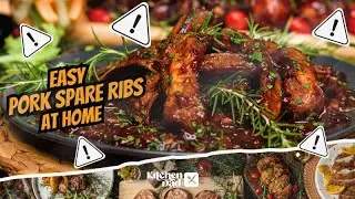 Simple Holiday Meals at Home | Pork Spare Ribs