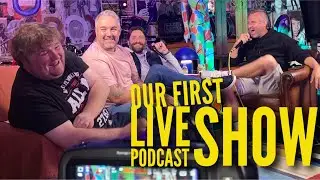 My podcast Chew The Fat performed it's First Ever Live show!!
